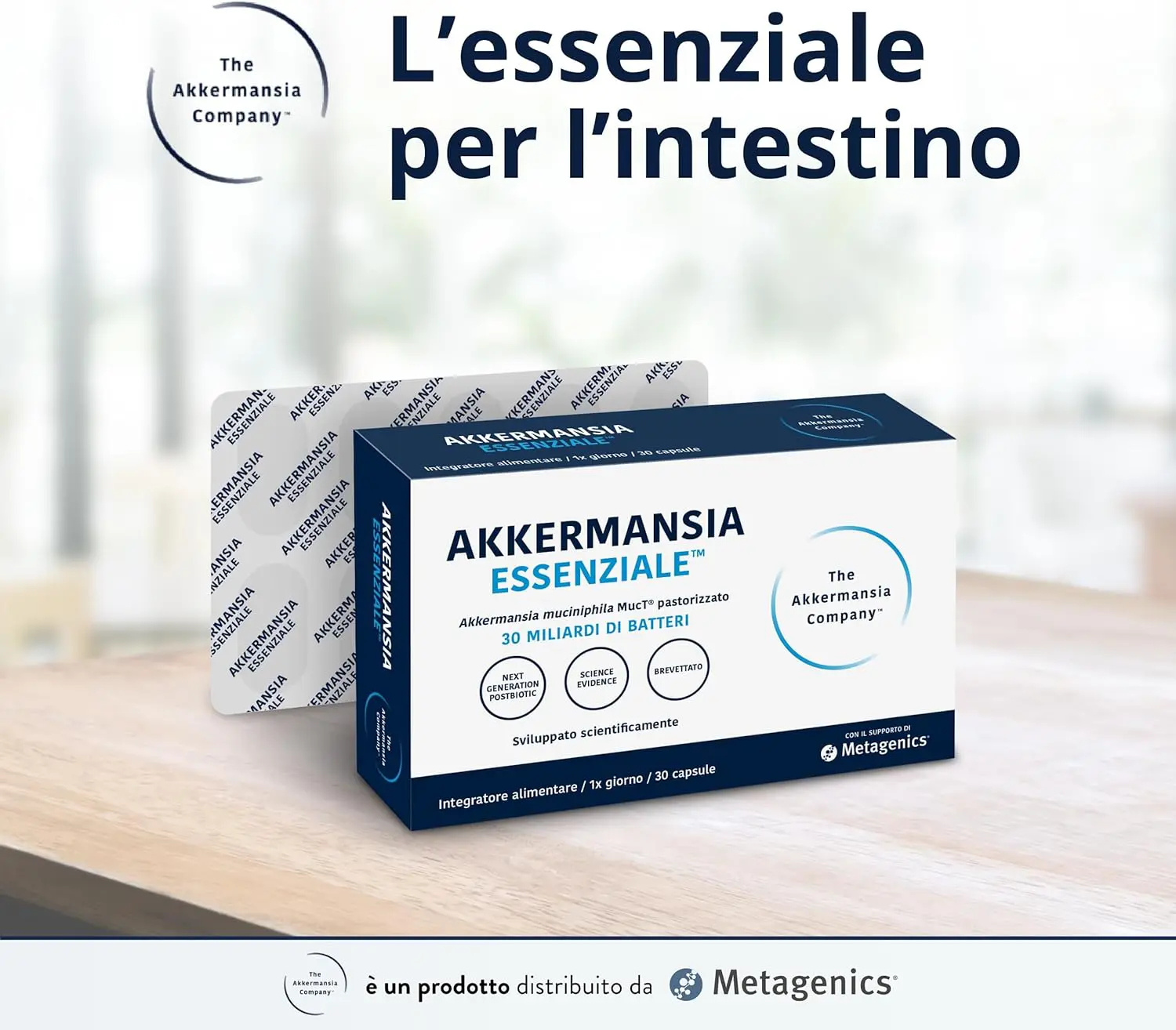 Welzo Akkermansia Essential 30 Capsules